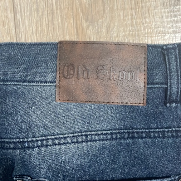 Old Skool Men’s Waist 36 Denim Blue Jeans - Picture 7 of 7